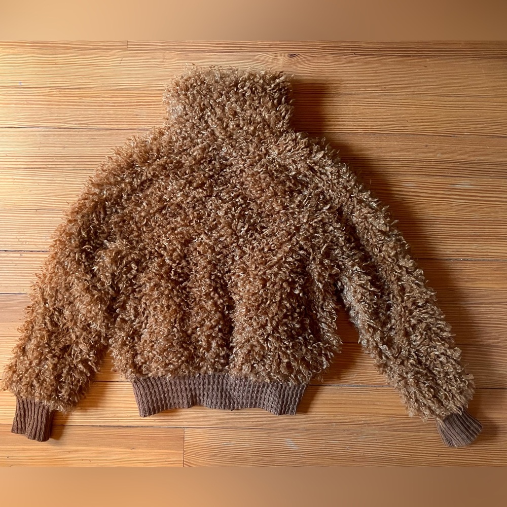 NWT Wild Fable Zip Up Sherpa
Jacket in Cognac Sz XS - Picture 3 of 9